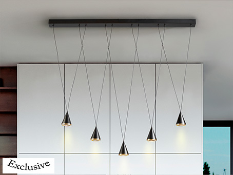 Schuller iluminacion lamparas de techo Conic