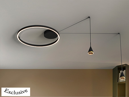 Schuller iluminacion plafones de techo Conic