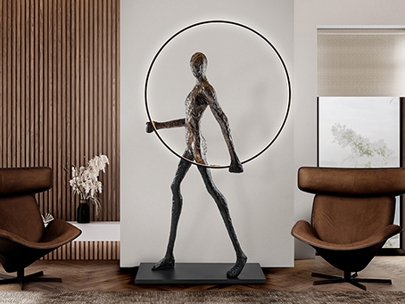 Schuller decoracion figuras decorativas Caminante