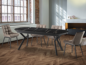 Schuller mobiliario mesas comedor Antea 205-285