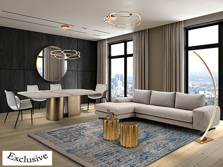 Schuller amueblamiento-integral salones comedor MAJESTIC